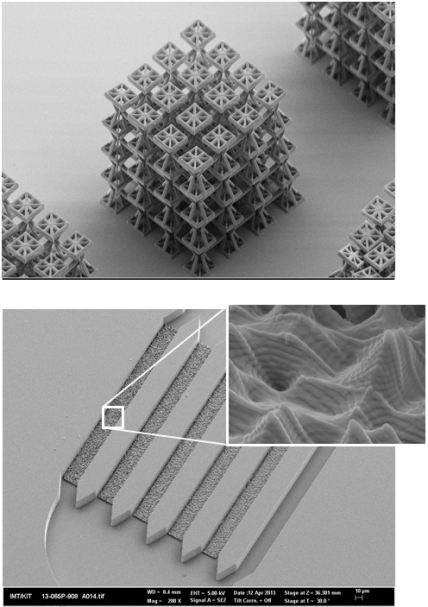 3D-DLW sample structures
